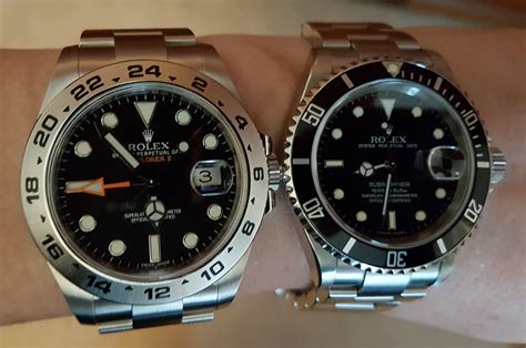 rolex explorere vs submariner|rolex explorer 40mm vs submariner.